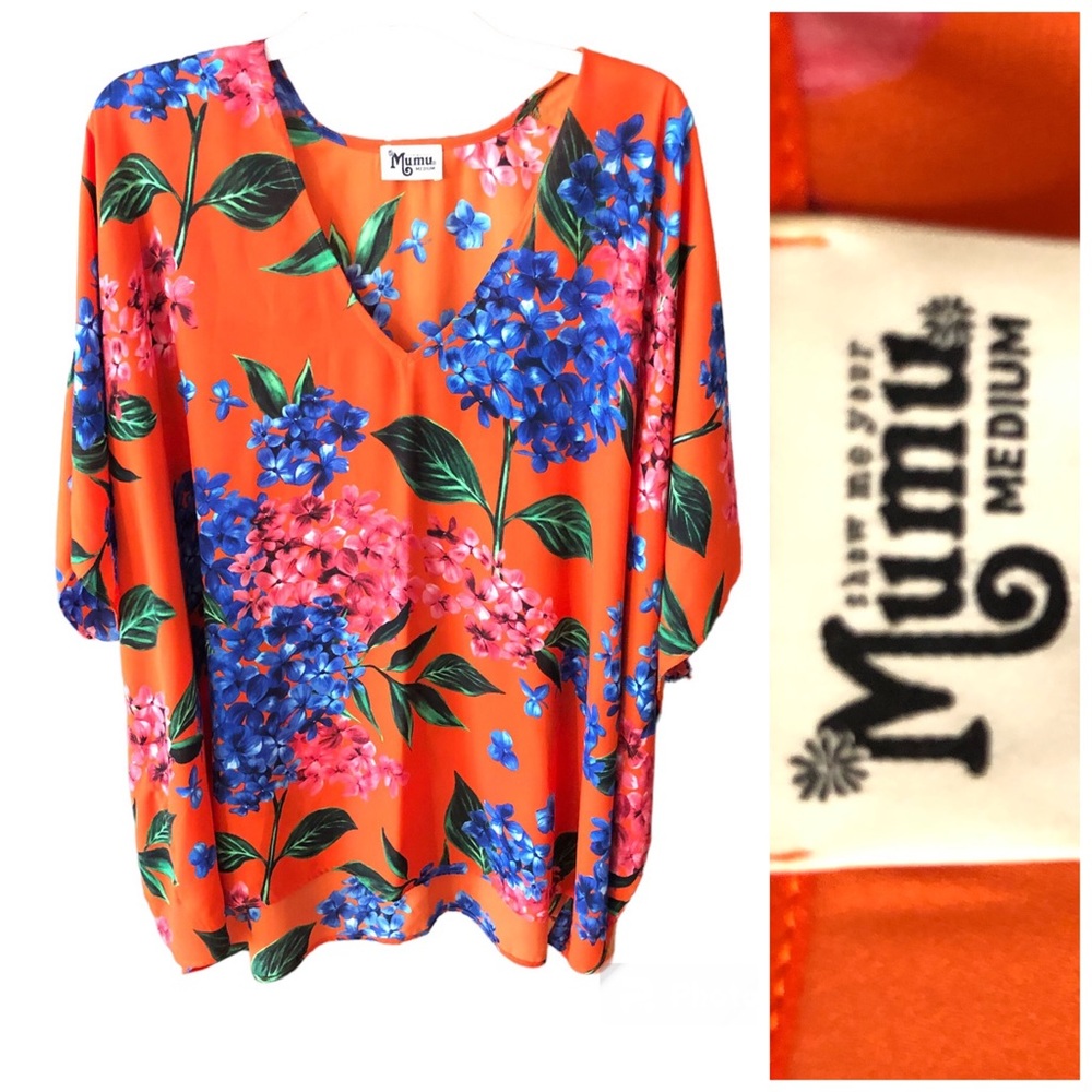 SHOW ME YOUR MUMU Peta Tunic Cover Up Sz Medium